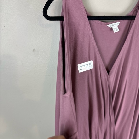 Cato 26/28 w 28 p2p high low 51” front 60” back cold shoulder vneck a snap in - Picture 4 of 7